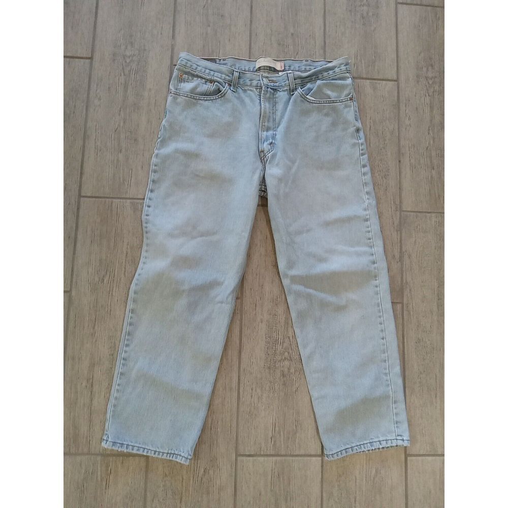 Vintage Levis 550 Mens 38x30 Relaxed Fit Red Tab Baggy Skater